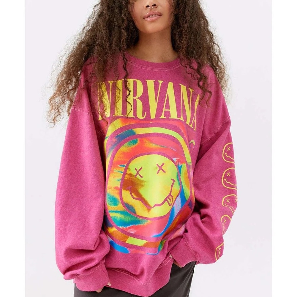 Pink Nirvana Sweatshirt